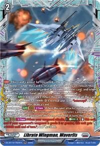 Librate Wingman, Waverlis (FR) - DZ-BT14: Envoys of the Crimson Moon - Cardfight Vanguard card