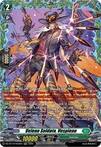 Veleno Soldato, Vespieno (FR) - DZ-BT14: Envoys of the Crimson Moon - Cardfight Vanguard card