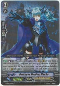 Darkness Maiden, Macha (SP) - BT04: Eclipse of Illusionary Shadows - Cardfight Vanguard card