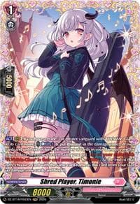 Shred Player, Timonie (FR) - DZ-BT14: Envoys of the Crimson Moon - Cardfight Vanguard card