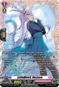 LettiaMateS, Uncizera (FR) - DZ-BT14: Envoys of the Crimson Moon - Cardfight Vanguard card