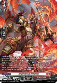 Obliterate Dragon (SR) - DZ-BT14: Envoys of the Crimson Moon - Cardfight Vanguard card