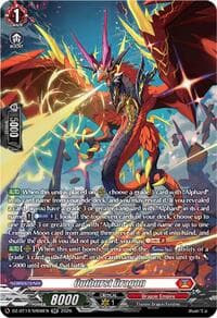 Outburst Dragon (SR) - DZ-BT14: Envoys of the Crimson Moon - Cardfight Vanguard card