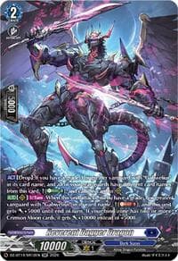 Reverent Dagger Dragon (SR) - DZ-BT14: Envoys of the Crimson Moon - Cardfight Vanguard card