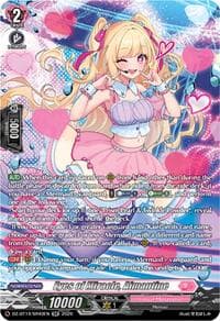 Eyes of Miracle, Aimantine (SR) - DZ-BT14: Envoys of the Crimson Moon - Cardfight Vanguard card