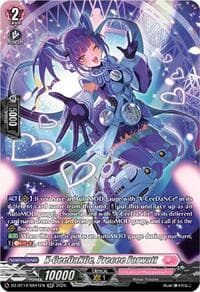 X-CeeDaNCe, Precee Forwatt (SR) - DZ-BT14: Envoys of the Crimson Moon - Cardfight Vanguard card