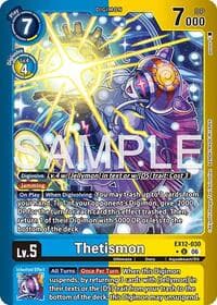 Thetismon (Limited Foil) - Digital World Shambala - Digimon Card Game card