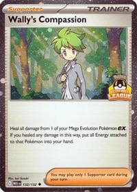 Wally's Compassion - 132/132 (Ultra Ball League) - Southeast Asia Exclusives - Pokemon card