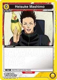 Heisuke Mashimo (Box Topper Foil) - UE19BT: SAKAMOTO DAYS - Union Arena card