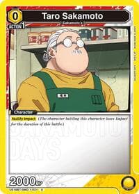 Taro Sakamoto (Box Topper Foil) - UE19BT: SAKAMOTO DAYS - Union Arena card