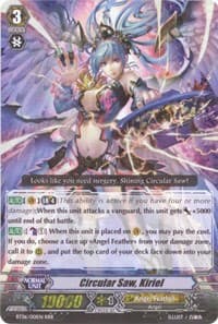 Circular Saw, Kiriel - BT06: Breaker of Limits - Cardfight Vanguard card