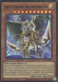 Calamity of the Sacred Beasts - Hamon, Lord of Striking Thunder - Chaos Origins - YuGiOh card