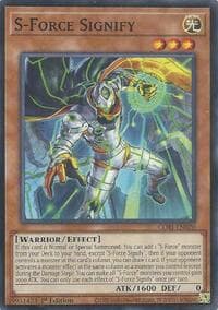 S-Force Signify - Chaos Origins - YuGiOh card