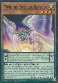 Twilight Specter Rayrage - Chaos Origins - YuGiOh card