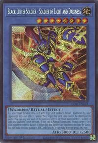 Black Luster Soldier - Soldier of Light and Darkness (Secret Rare) - Chaos Origins - YuGiOh card