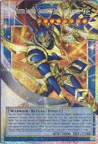 Black Luster Soldier - Soldier of Light and Darkness (Starlight Rare) (Extended Art) - Chaos Origins - YuGiOh card