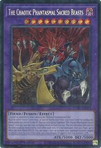 The Chaotic Phantasmal Sacred Beasts (Secret Rare) - Chaos Origins - YuGiOh card