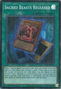 Sacred Beasts Released - Chaos Origins - YuGiOh card