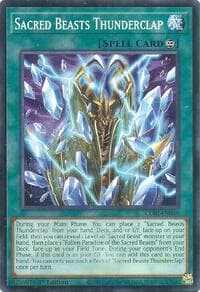 Sacred Beasts Thunderclap - Chaos Origins - YuGiOh card