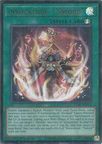 Invocation - "Sword" - Chaos Origins - YuGiOh card