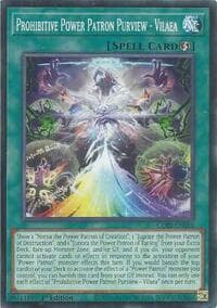 Prohibitive Power Patron Purview - Vilaea - Chaos Origins - YuGiOh card