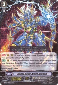 Beast Deity, Azure Dragon - BT06: Breaker of Limits - Cardfight Vanguard card