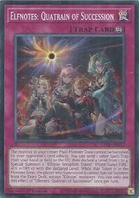Elfnotes: Quatrain of Succession - Chaos Origins - YuGiOh card