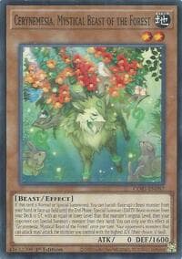 Cerynemesia, Mystical Beast of the Forest - Chaos Origins - YuGiOh card