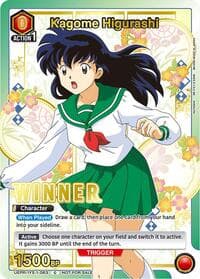 Kagome Higurashi (Winner) - Union Arena Promotion Cards - Union Arena card