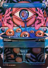 Opt (2068) (Rainbow Foil) - Secret Lair Drop Series - Magic: The Gathering card