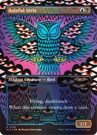 Baleful Strix (2070) (Rainbow Foil) - Secret Lair Drop Series - Magic: The Gathering card