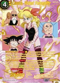Launch, Violent Personality (SPR) - Impact Beyond Dimensions - Dragon Ball Super: Masters card