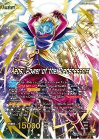 Aeos // Aeos, Power of the Predecessors (SLR) - Impact Beyond Dimensions - Dragon Ball Super: Masters card