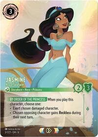Jasmine - Royal Seafarer - Disney Lorcana Promo Cards - Disney Lorcana card