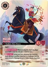 Mulan - Elite Archer - Disney Lorcana Promo Cards - Disney Lorcana card