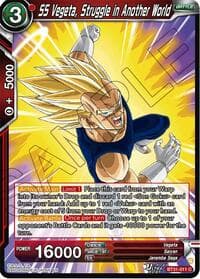 SS Vegeta, Struggle in Another World - Impact Beyond Dimensions - Dragon Ball Super: Masters card