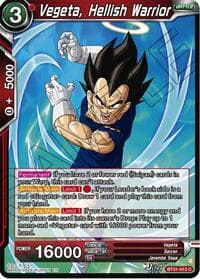 Vegeta, Hellish Warrior - Impact Beyond Dimensions - Dragon Ball Super: Masters card