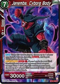 Janemba, Cyborg Body - Impact Beyond Dimensions - Dragon Ball Super: Masters card