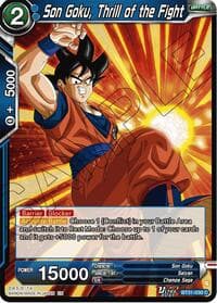 Son Goku, Thrill of the Fight - Impact Beyond Dimensions - Dragon Ball Super: Masters card