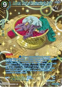 Beerus, God of Destruction's Pride (SPR) - Impact Beyond Dimensions - Dragon Ball Super: Masters card