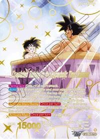Training in the Hyperbolic Time Chamber // Completed Training in the Hyperbolic Time Chamber (SLR) - Impact Beyond Dimensions - Dragon Ball Super: Masters card