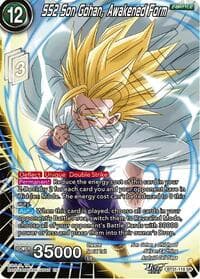 SS2 Son Gohan, Awakened Form - Impact Beyond Dimensions - Dragon Ball Super: Masters card