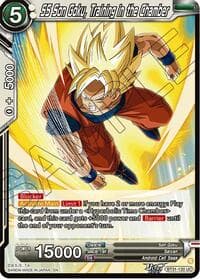 SS Son Goku, Training in the Chamber - Impact Beyond Dimensions - Dragon Ball Super: Masters card