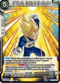 SS Vegeta, Training in the Chamber - Impact Beyond Dimensions - Dragon Ball Super: Masters card