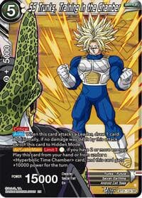 SS Trunks, Training in the Chamber - Impact Beyond Dimensions - Dragon Ball Super: Masters card