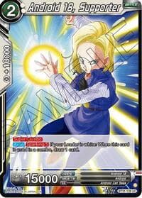 Android 18, Supporter - Impact Beyond Dimensions - Dragon Ball Super: Masters card