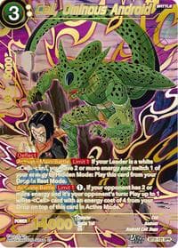 Cell, Ominous Android (SPR) - Impact Beyond Dimensions - Dragon Ball Super: Masters card