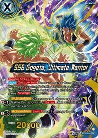 SSB Gogeta, Ultimate Warrior - Impact Beyond Dimensions - Dragon Ball Super: Masters card