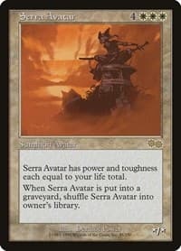 Serra Avatar - Urza's Saga - Magic: The Gathering card