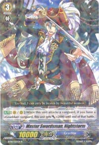 Master Swordsman, Nightstorm - BT06: Breaker of Limits - Cardfight Vanguard card